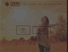 Tablet Screenshot of cedroseguros.com.br